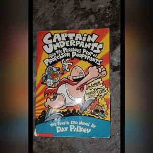 captain underpants And The Perilous Plot Of  Professor Poopypants Book